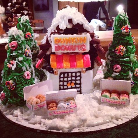 Trailer Gingerbread House, Gingerbread Camper Ideas, Christmas Vacation Gingerbread House, Donut Shop Gingerbread House, Campsite Gingerbread House, Holiday Smells, Homemade Gingerbread House, Gingerbread House Decorations, Donut Shop