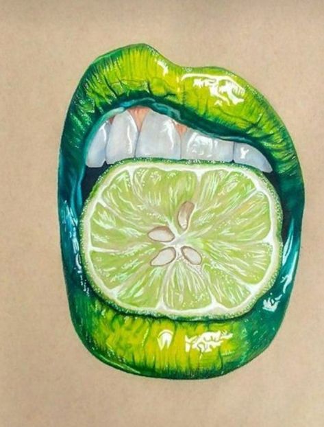 #green #lips #lime #sour I like that You? Lime Lips, Green Lips, I Like That, Lips, Green