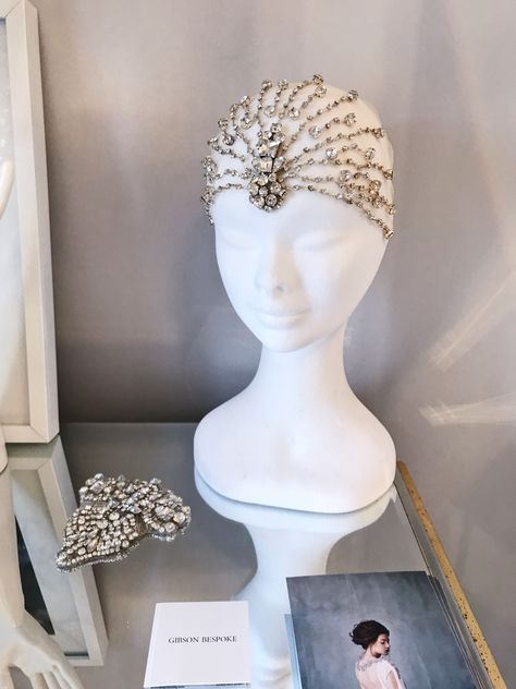 Adjustable Art Deco Headpiece For Party, 1930s Headpiece, Fitted Flapper Wedding Headpiece, Scarf Hairstyles Short, Adjustable Art Deco Wedding Headpieces, 1920s Headband Evening, Hair Jewerly, Vintage Hair Pieces, Art Deco Headpiece