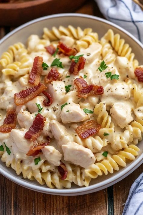 Chicken Bacon Ranch Pasta