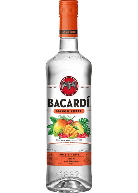 Bacardi Mango, Bacardi White Rum, Mango Chile, Mango Rum, Chili Mango, Flavored Rum, Chili Spices, Bacardi Rum, Strong Drinks