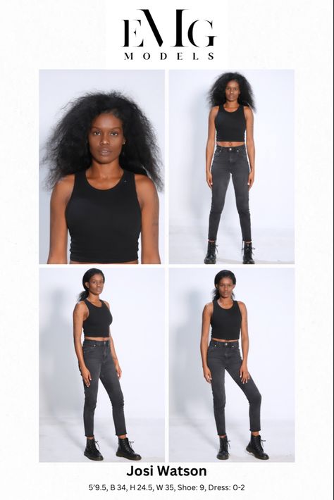 Downloadable Model Template for Digitals. Easily Replace My Information With Yours. Click On The Website Below For Purchase Model Digitals Black Women, Model Digitals Outfit, Model Portfolio Examples, Model Digitals, Model Comp Card, Model Polaroids, Model Template, Model Headshots, Model Casting