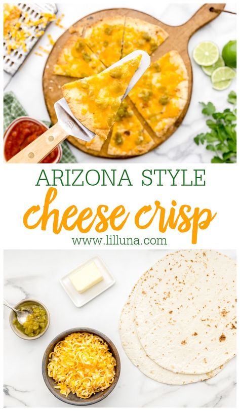 Crispy Cheese Tortilla, Tortilla Cheese Crisps Baked, Cheese Crisps Tortilla, Arizona Cheese Crisp, Corn Tortilla Quesadilla Recipes, Simple Cheese Quesadilla, Quesadilla Recipes Corn Tortillas, Cheese Quasedilla, Uncooked Tortillas