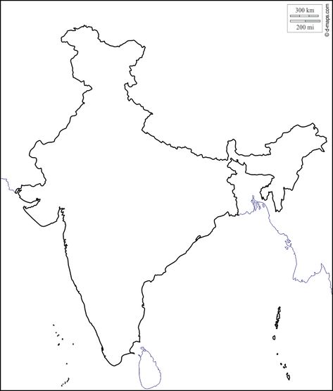 India : free map, free blank map, free outline map, free base map : coasts, limits (white) Asia Map Printable, Map Of India, Map Sketch, South America Map, Map Printable, Physical Map, Geography Map, India Images, Asia Map