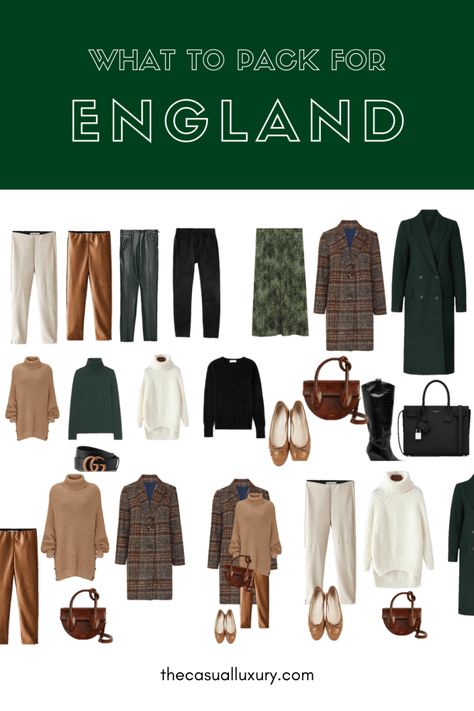 How To Pack Light For Europe In The Fall, London Outfits Fall 2023, What To Wear In The Uk In October, Packing Light Fall In Europe, Autumn Outfits England, England Packing List Fall, London Outfit Ideas Fall 2023, London Fashion Spring 2023, Travel Capsule Wardrobe Uk Fall