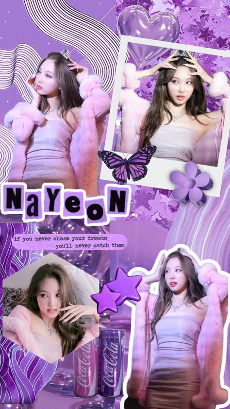 𝐈𝐦 𝐍𝐚𝐲𝐞𝐨𝐧 
#kpop #twice #twicenayeon #imnayeon #purpleandpink #aesthetic #purplewallpaper #collage #kpopwallpaper Im Nayeon, Nayeon Twice, Chase Your Dreams, Purple Wallpaper, Kpop Wallpaper, Aesthetic Wallpapers, Dreaming Of You, Collage