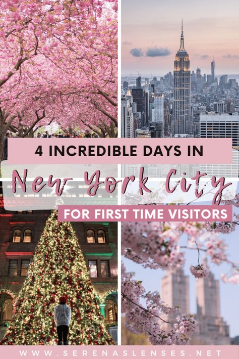 New York City 4 Day Itinerary, New York In 4 Days, New York City Itinerary 4 Days, New York 4 Day Itinerary, New York In December Itinerary, New York December Itinerary, Nyc 4 Day Itinerary, New York City Itenary, 5 Day New York Itinerary