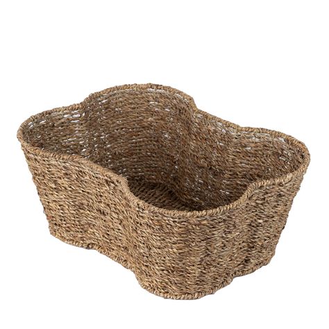 OtterPets Toy Bin for Pets, Bone Shape Basket, Seagrass Storage, Handmade, Dog Toy Bin Organizer,All Breed Sizes Dog Toy Basket Living Rooms, Neutral Dog Toys, Toy Bin Organizer, Dog Toy Collection, Dog Toy Bin, Toy Bin, Dog Toy Basket, Dog Room, Toy Bins