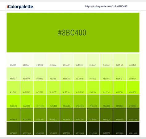 Green Color Hex Code, Space Information, Yellow Palette, Hex Color, Cool Color Palette, Colourful Life, Hex Color Codes, Hex Codes, Gradient Design