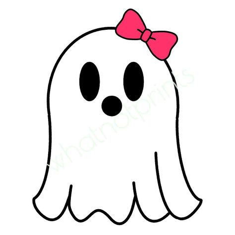 Bow Png Transparent, Back To School Projects, Simple Ghost, Pink Bow Png, Cute Clip Art, Ghost Clipart, Pixel Png, White Ghost, Canvas Drawing