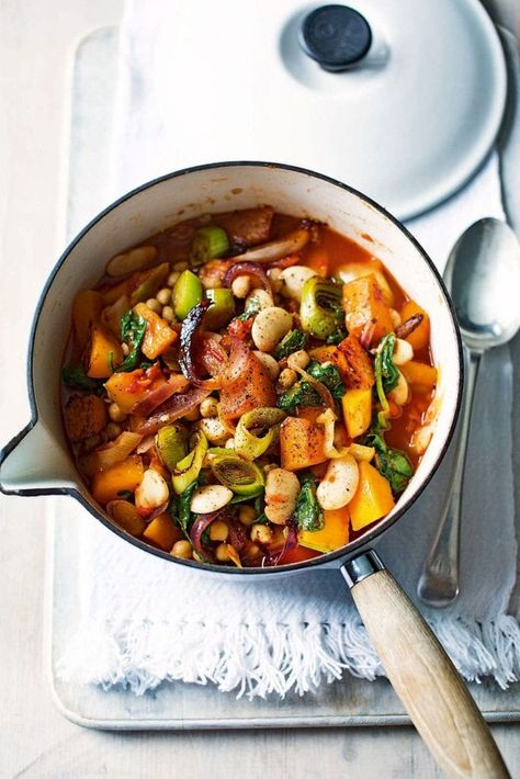 Squash Stew, Butternut Squash Stew, Vegetarian Stew, Batch Recipes, Delicious Magazine, Midweek Meals, Stew Recipe, Squash Recipes, Batch Cooking