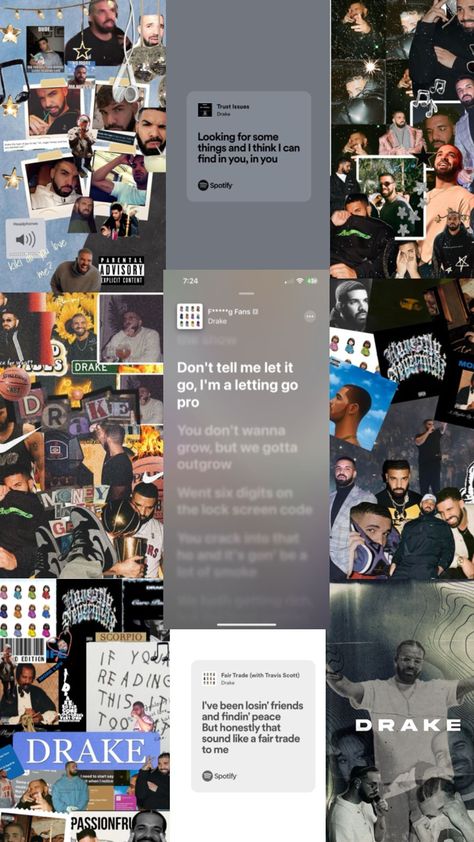 #drake #drakesosilly #drakeisboo #music #lyrics #shuffleinspo Drake Lockscreen, Lockscreen Lyrics, Drake Lyrics, Lyrics Wallpaper, Music Lyrics, Drake, Music