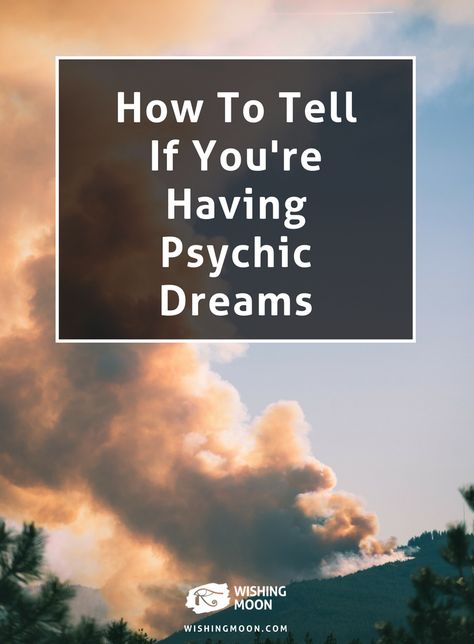 How To Tell If You're Having Psychic Dreams | Spirituality | Psychic Reading | Dream Reading Dreams Spirituality, Psychic Readings Questions, Psychic Development Exercises, Medium Psychic, Psychic Dreams, Psychic Readings Free, Reading Post, Psychic Development, Spiritual Guides