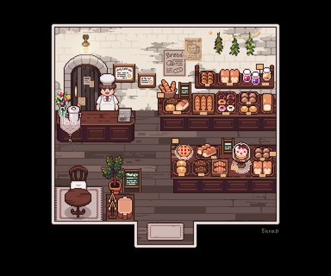 (1) DIM (@dimcember) / X Cozy Pixel Art, Piskel Art, Pixel Art Tutorial, Pix Art, Isometric Design, Pixel Art Games, Pixel Games, Rpg Maker, Pixel Art Design