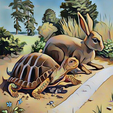 Moral Story In English, Hare And Tortoise, The Hare And The Tortoise, Hare And The Tortoise, Aesop Fables, Tortoise Art, Hermann Tortoise, Tortoise Drawing, Tortoise Tattoo