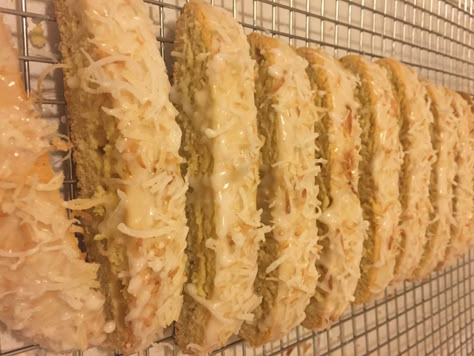 Coconut Biscotti Recipe, Best Biscotti Recipe, Chocolate Biscotti Recipe, Lemon Biscotti, The Great British Baking Show, Almond Biscotti Recipe, Great British Baking Show, British Baking Show, Gelato Recipe