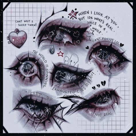 Eye Sketches, Eyeball Drawing, Eyeball Art, Eye Sketch, Art Tools Drawing, Arte Inspo, Concept Art Drawing, Cute Art Styles, Book Art Drawings