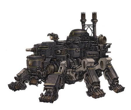 Dieselpunk Mech, Dieselpunk Art, Walking Tank, Dieselpunk Vehicles, Steampunk Vehicle, Military Technology, Arte Robot, Dungeons And Dragons Homebrew, Steampunk Art