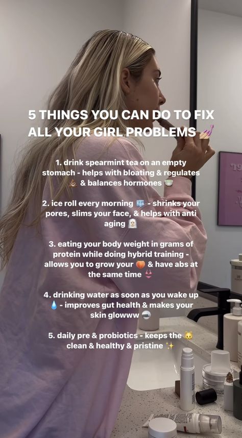 Beauty Maintenance, دورة شهرية, Baddie Tips, Hormone Health, Healthy Girl, Healthy Lifestyle Inspiration, Glow Up Tips, Girl Tips, Self Care Activities