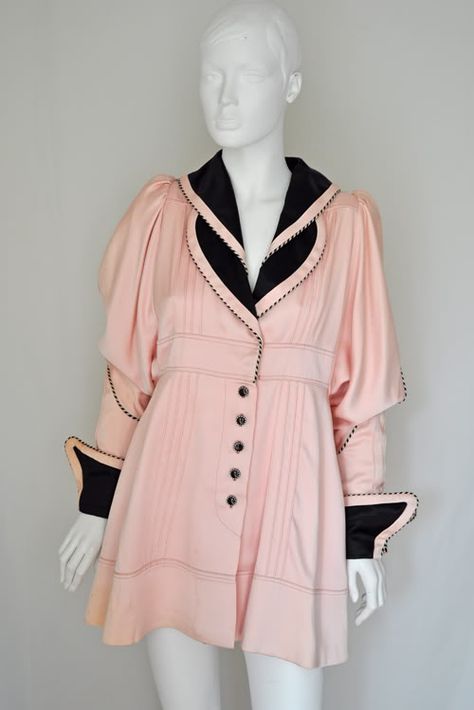 Bill Gibb Pink 1970s Satin Coat | by acertainsmile Bill Gibb, 1970s Fashion Women, Satin Coat, Fashion 1970s, Satin Jacket, Satin Jackets, 1970s Fashion, Evening Outfits, Moda Vintage