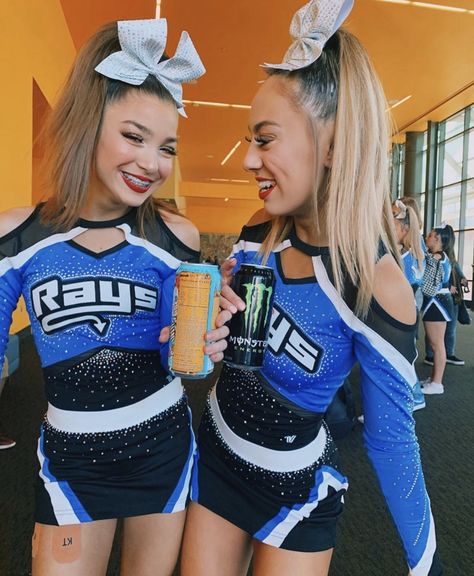 All Star Cheer Uniforms Design, Allstar Cheer Uniform, Stingrays Allstars, Stingray Allstars, Uniform Inspiration, Cheerleader Girls, All Star Cheer Uniforms, Cheerleader Uniforms, Cheer Costumes