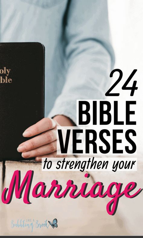 24 Bible Verses To Strengthen A Marriage & Draw You Closer Together Bible Verses About Marriage, Verses About Marriage, Marriage Verses, Marriage Encouragement, Marriage Scripture, Marriage Bible Verses, Verses About Love, Best Bible Verses, Bible Verses About Love