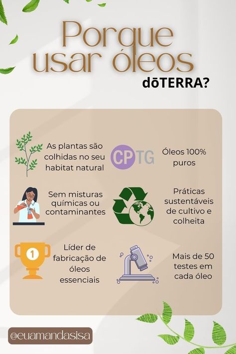 Descubra os benefícios da Aromaterapia e torne-se uma Aromaterapeuta para trabalhar atendendo online ou presencialmente. Clique no site e saiba mais! Balance Doterra Brasil, Doterra Balance, Do Terra, Doterra, Link In Bio, Essential Oils, Instagram