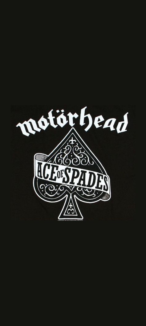 Thrash Metal Wallpapers, Ace Of Spades Wallpaper, Spades Wallpaper, Motorhead Lemmy, Motorhead Logo, Motorhead Ace Of Spades, Ace Of Spades Tattoo, Metal Wallpaper, Spade Tattoo