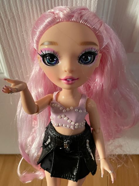 Hairstyles For Rainbow High Dolls, Rainbow High Pink Doll, Rainbow High Glitch Doll, Ooak Rainbow High Doll, Rainbow High Purple Doll, Rainbow, Dolls