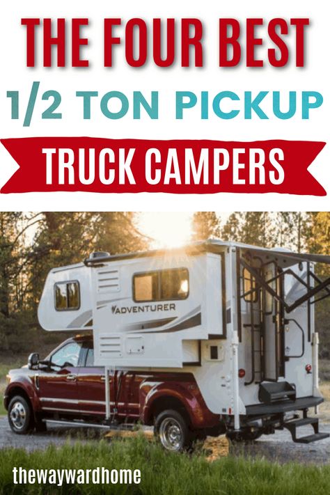 Used Truck Campers, Short Bed Truck Camper, Cabover Camper, Pickup Camping, Best Truck Camper, Used Campers, Truck Bed Camping, Pickup Camper, Truck Bed Camper