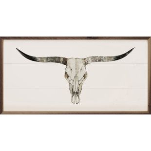 South Western Decor, Longhorn Skull, Longhorn Cow, Wood Home, Animals Artwork, Wood Home Decor, Wood Wall Decor, Western Decor, Wall Décor