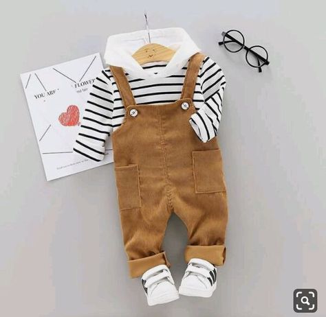 Winter Newborn, Kids Garments, Overall Outfit, Boys And Girls Clothes, Autumn Sleeve, Kids Clothes Boys, Striped Hoodie