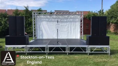 Red Wood Stage Platform For School Mobile Portable Stage Aluminum Stage - Buy Aluminum Stage,Portable Stage,Mobile Stage Product on Alibaba.com Wood Stage, Stage Platform, Stage Lighting Design, Dj Lights, Portable Stage, Stage Equipment, Church Furniture, Stadium Seats, Event Room