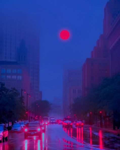 Danner Orozco on Instagram: “𝘾𝙞𝙩𝙮𝙡𝙞𝙜𝙝𝙩𝙨 🌃💙☔” Dream Wave Aesthetic, Otherworldly Aesthetic, Wave Aesthetic, What's My Aesthetic, Dream Wave, Vaporwave Wallpaper, Random Aesthetic, Vaporwave Aesthetic, Neon Aesthetic