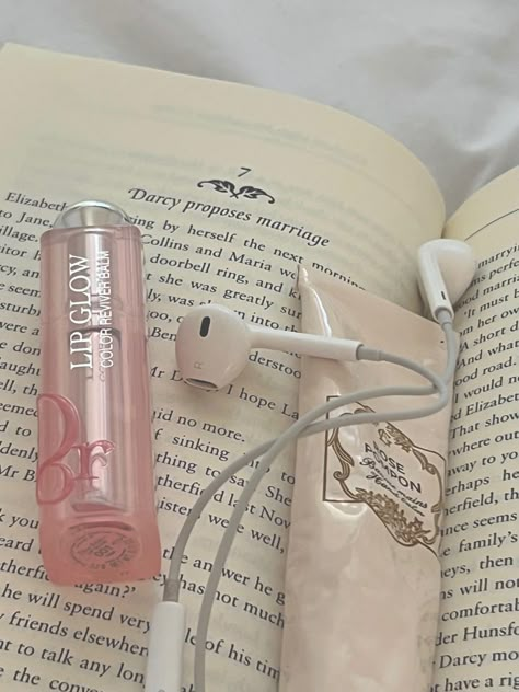 Cuqoutte Aesthetic, Aesthetic Pride And Prejudice, Pink Princess Aesthetic, Aesthetic Chanel, Pride And Prejudice Book, Dior Lip, Dior Lip Glow, Ring Doorbell, Pink Vibes