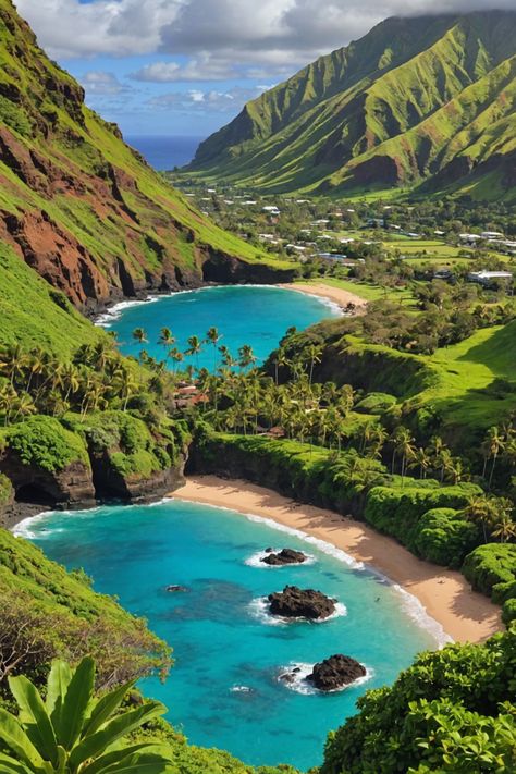 7-Day Maui Adventure: Explore the Best of the Valley Isle 🌺 Iao Valley Maui, Maui Aesthetic, Maui Hawaii Beaches, Maui Beaches, Lanai Hawaii, Maui Photos, Maui Island, Island Landscape, Maui Beach