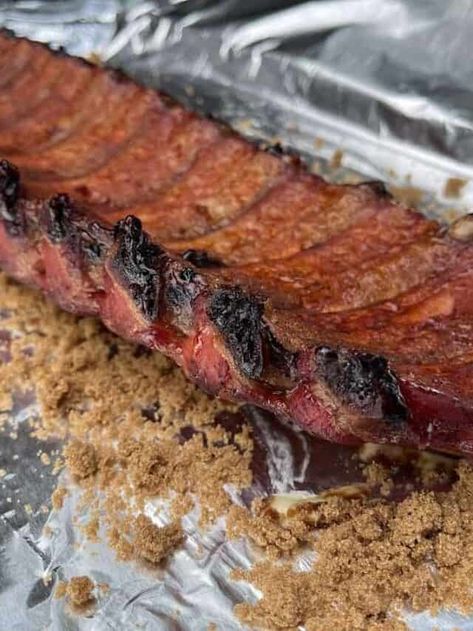 Christmas Floats, Babyback Ribs, Babyback Ribs Recipe, Baked Stuffed Pork Chops, Grilled Baby Back Ribs, Recipes Grill, Bbq Smoker Recipes, Traeger Grill Recipes, Smoked Pork Ribs