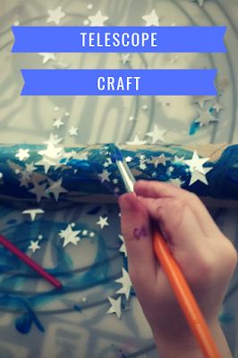 Space Crafts Preschool, Telescope Craft, Homeschool Science Experiments, Asd Classroom, Craft For Toddlers, Christian Activities, Stars Space, Crafts Preschool, Crafty Mom