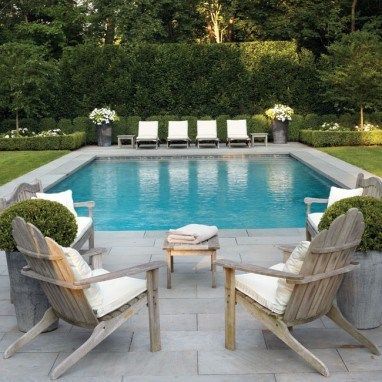 Kleiner Pool Design, Living Pool, Luxury Swimming Pools, Small Pool Design, Rectangular Pool, Dream Pools, Backyard Inspiration, Backyard Pool Designs, Have Inspiration