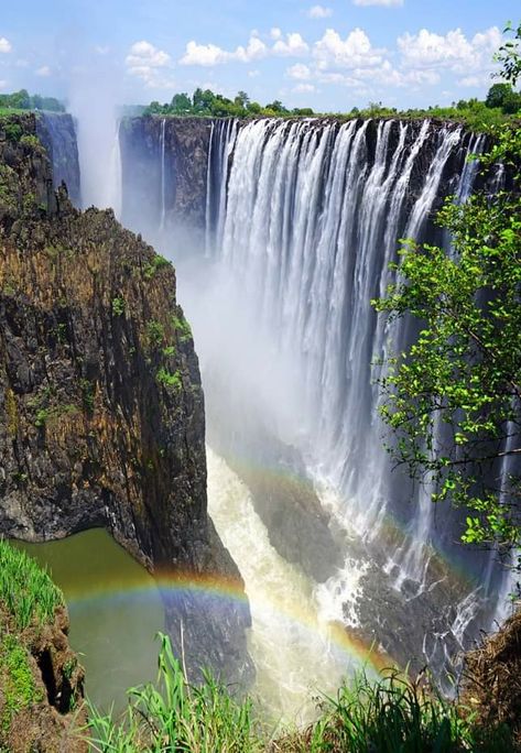 Victoria Falls Zambia, Victoria Falls Zimbabwe, Waterfall Wallpaper, Vision Book, 7 Continents, Victoria Falls, Zimbabwe, Zambia, Dream Destinations