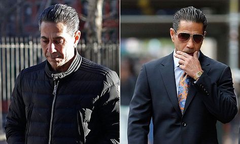 Philadelphia mob boss ‘Skinny Joey’ Merlino pleads guilty avoiding retrial in racketeering case | Daily Mail Online Joey Merlino, Carlo Gambino, Mob Boss, Mafia Gangster, Wise Guys, Daily Mail, Philadelphia, Square Sunglass, Mens Sunglasses