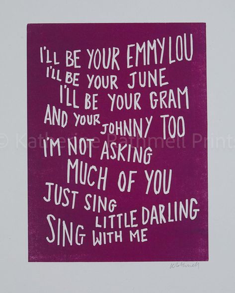 How beautiful is @shonacrossanmusic version of Emmylou by First Aid Kit! Head over to her Instagram out to find out more about her services, and if you love the song you can visit my website to purchase a print of the lyrics 😍 #firstaidkitband #emmylou #weddingsingeryorkshire #linocut #printmaking First Aid Kit Band, Linocut Printmaking, The Wedding Singer, Aid Kit, First Aid Kit, First Aid, If You Love, How Beautiful, The Song