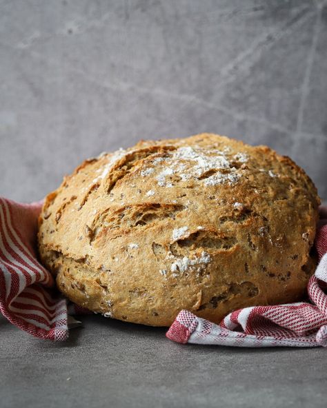 Country-Style Rustic Whole Wheat Bread Recipe Rustic Whole Wheat Bread Recipe, Simple Bread Recipe, Homemade Whole Wheat Bread, Whole Wheat Bread Recipe, Crusty Bread Recipe, Sprouted Grain Bread, Overnight Recipes, Wheat Bread Recipe, Knead Bread Recipe