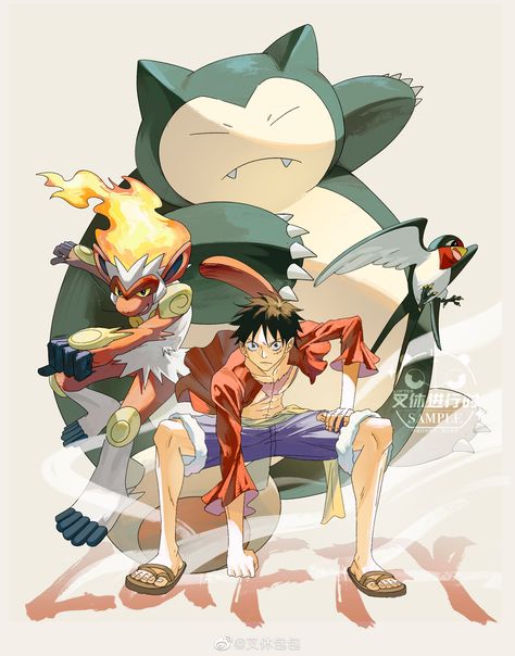 One Piece Crossover, Pokemon Human Form, Pokemon Crossover, One Piece Cartoon, Pokemon Manga, One Piece Wallpaper Iphone, One Peice Anime, Pokemon Teams, One Piece Drawing