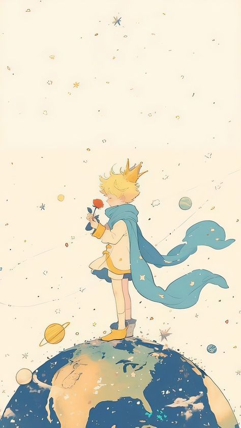 Little Prince Aesthetic, The Little Prince Wallpaper, Little Prince Wallpaper, Le Petite Prince, Psychological Help, Stop Being Lazy, Smartphone Hacks, Being Lazy, Prince Art