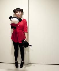 Cute Pucca Cosplay Pucca Costume, Pucca Cosplay, Cute Couple Halloween Costumes, Halloween Inspo, Costume Collection, Trending Fashion Outfits, Couple Halloween, Cosplay Dress, Couple Halloween Costumes