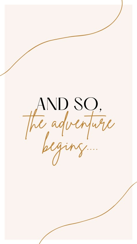 adventure awaits! Adventure Awaits Quotes, Bridal Quotes, Countdown Quotes, Engagement Captions, Bride Quotes, Engagement Quotes, Wedding Day Quotes, Wedding Quote, Birthday Quotes For Me