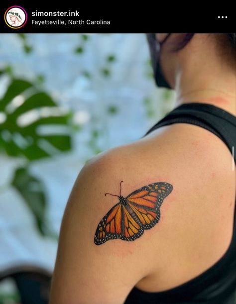 Monarch Butterfly Tattoo, Monarch Butterfly, Butterfly Tattoo, Tatting, Tattoos