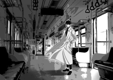 Kim Dokja, Train Art, Omniscient Readers Viewpoint, Heaven's Official Blessing, Holy Trinity, Light Novel, Point Of View, Anime Demon, Art Style