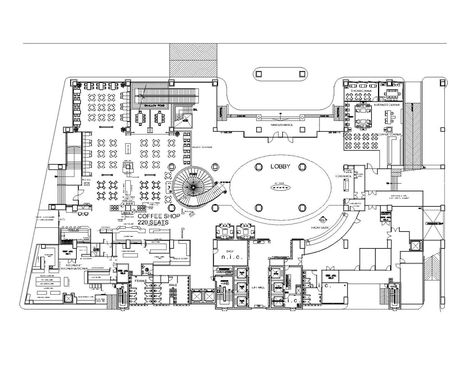 Ground floor plan 5star Hotel Plan, Hotel Reception Plan, 5 Star Hotel Floor Plan, Hotel Lobby Floor Plan Layout, Hotel Lobby Floor Plan, Lobby Floor Plan, Reception Plan, Lobby Plan, Grand Lobby